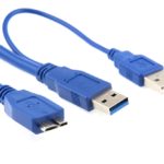 Micro-Superspeed-USB-3-0-Type-B-to-2x-USB-Type-A-Male-Y-Cable-Splitter
