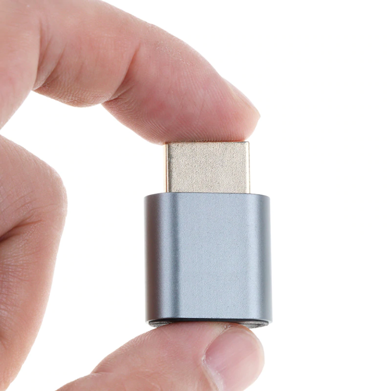 4K HDMI заглушка, эмулятор монитора, адаптер виртуального дисплея